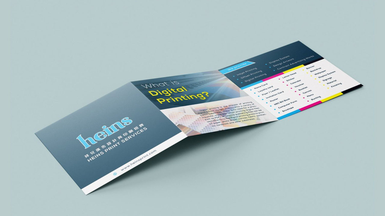 Brochure print in bangalore